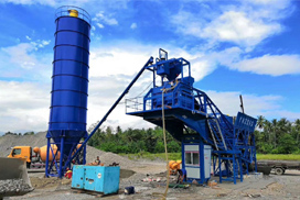AJY35 Concrete Batching Plant in Philippines
